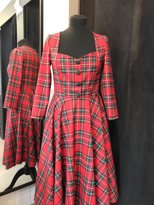 Tartan rood