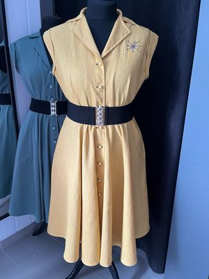The Ana Dress Linen