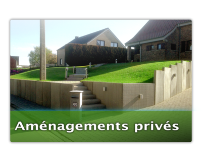 Aménagements privés