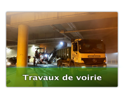 Travaux de voirie