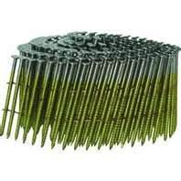 15 Degree Wire Collated Coil Siding / Fencing Nails