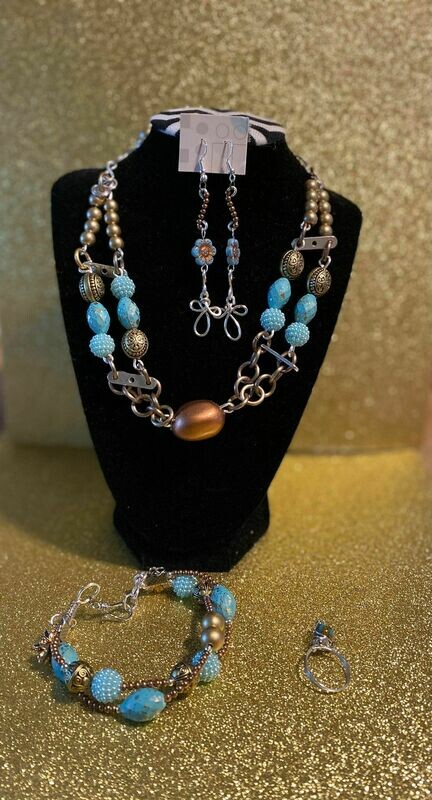 Baby Blue/Silver