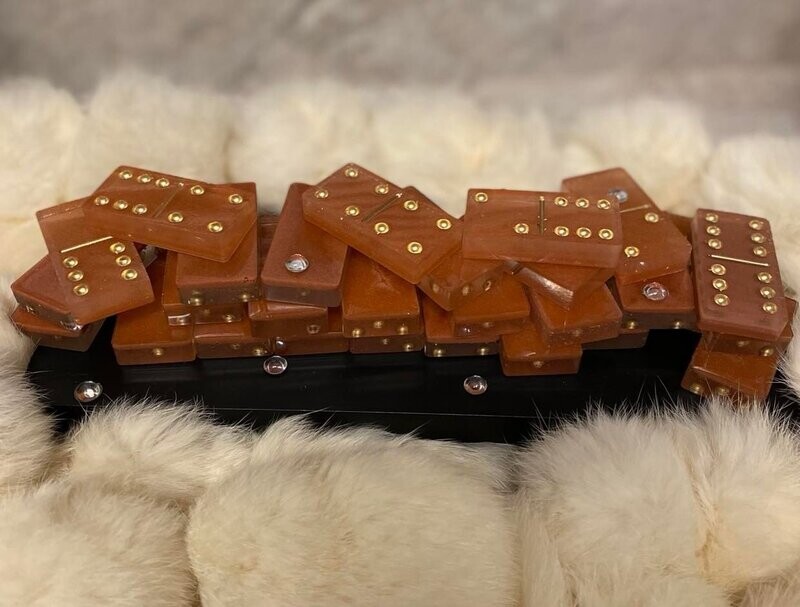 Orange/Gold Dominoes