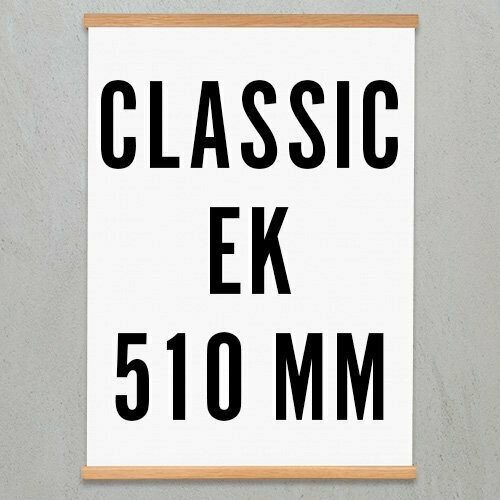 Posterhängare Classic Ek 510 mm