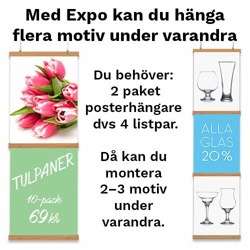 Posterhängare Expo Ek 310 mm