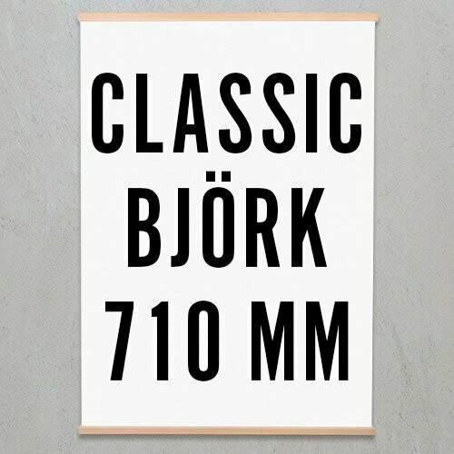 Posterhängare Classic Björk 710 mm