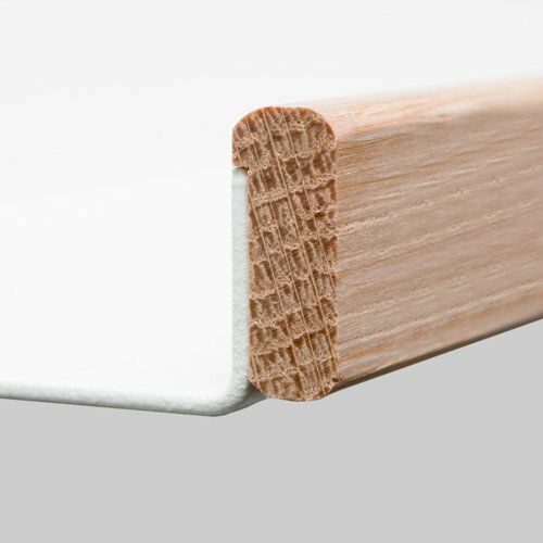 Trälist till tavelhylla 0,5 m