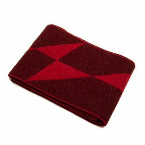Halsduk Triangle Red and Burgundy