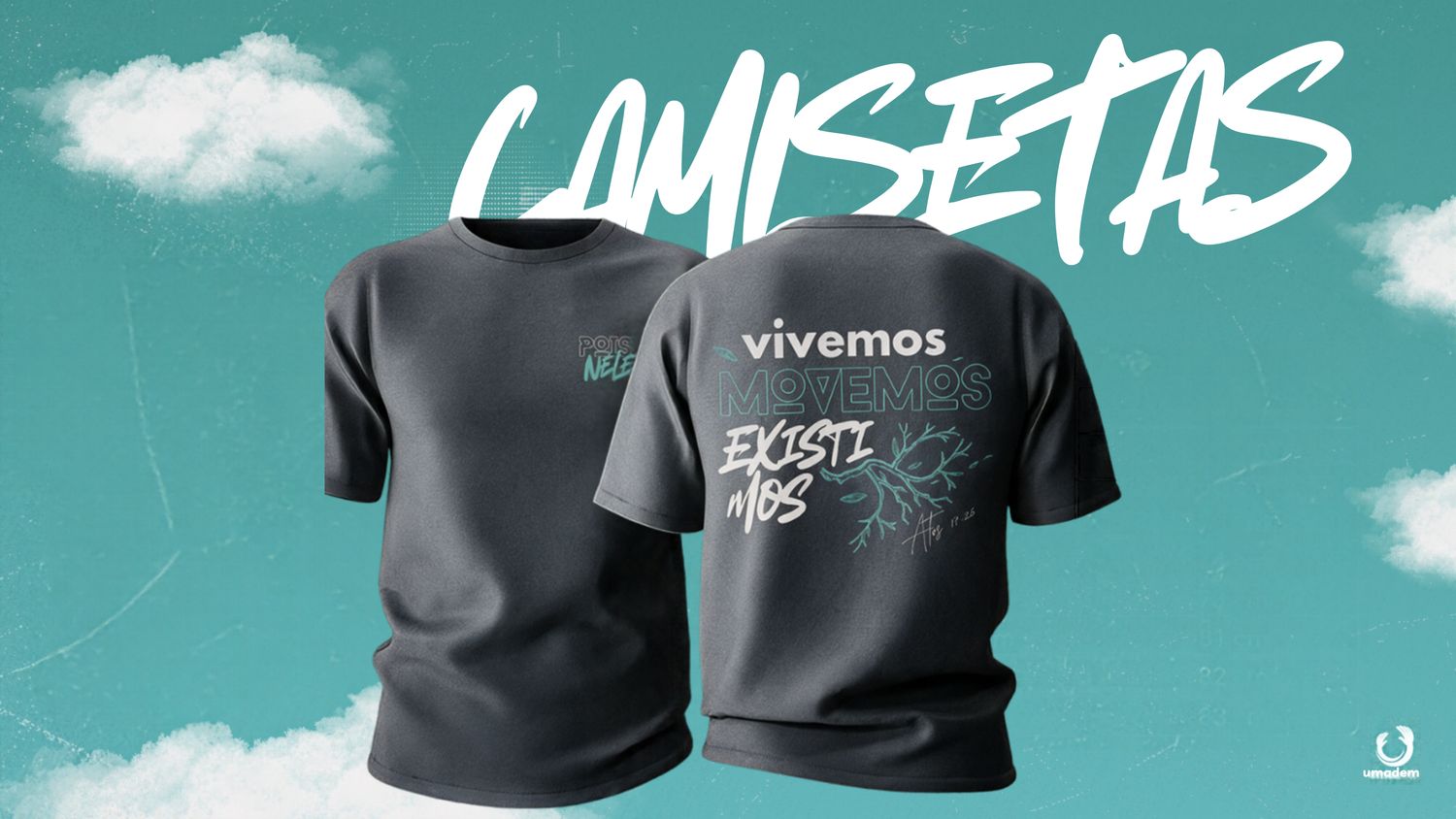 CAMISETA PADRÃO #CONJA27