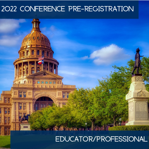 2022 Educator/Professional Pre-Registration