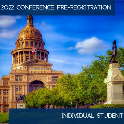 2022 Student Conference Pre-Registration