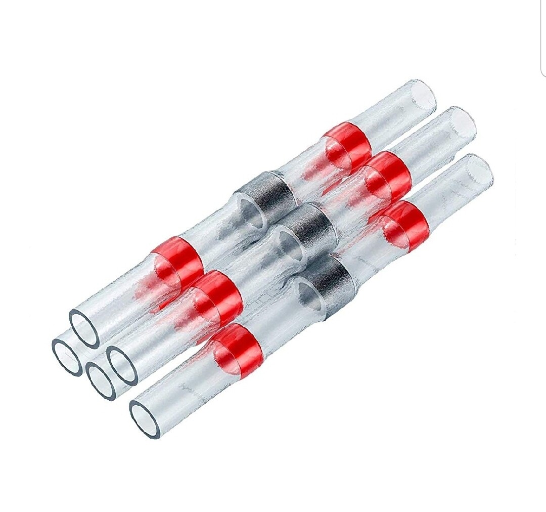 Solder Wire Connectors With Heat Shrink