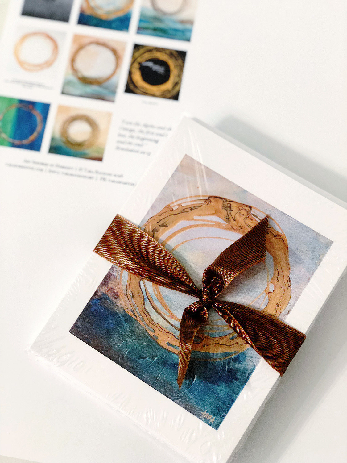 Circle Notecards + Envelopes (8)