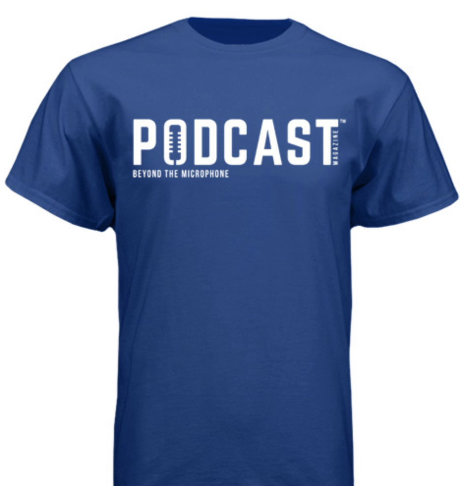 Podcast Magazine® T Shirt (Larg)