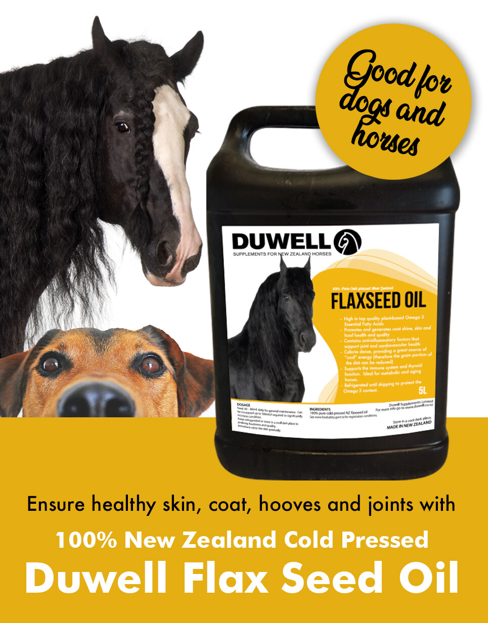 Duwell Flax Seed Oil