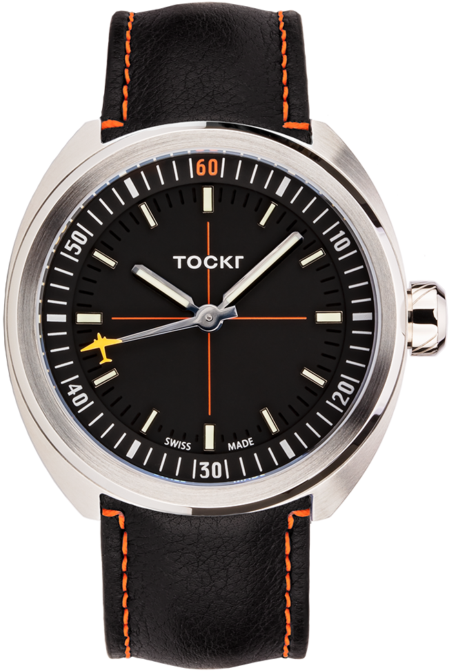 SKYTRAIN Sunburst Blue, Dial: Sunburst Black
