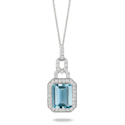 Aquamarine Pendant