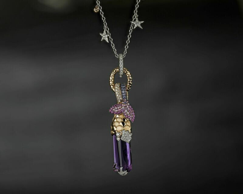 Amethyst Seahorse