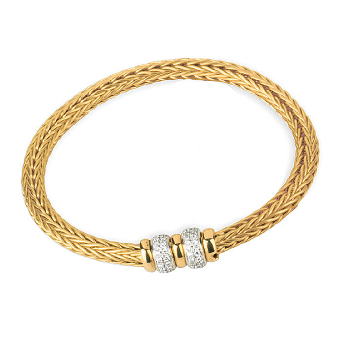 Etruscan Woven Bracelet 18KT Yellow Gold Etruscan Woven Bracelet 18KT Yellow Gold
