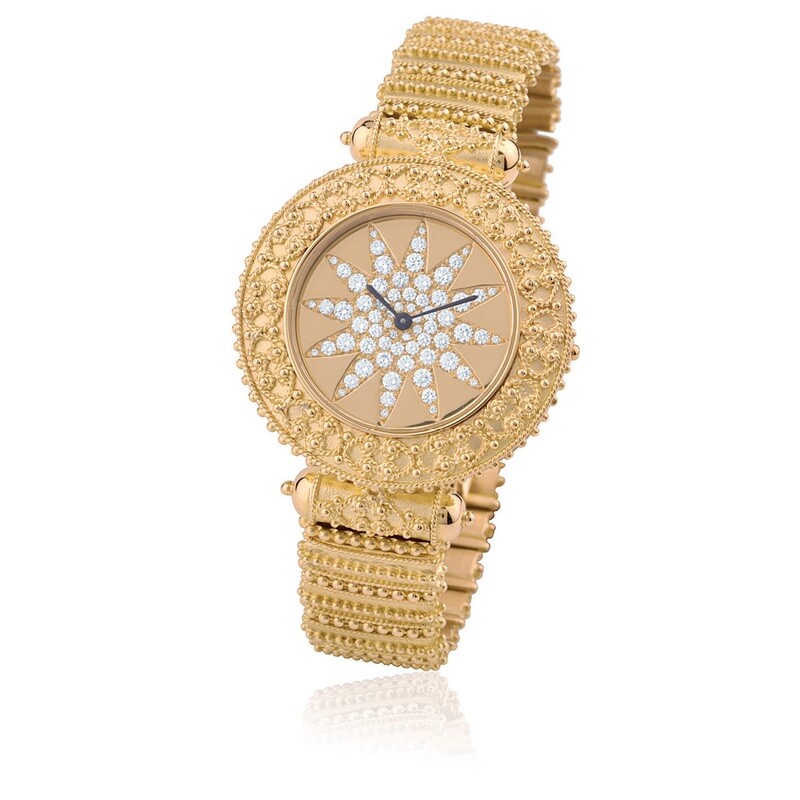 Etruscan Watch 18KT Yellow Gold With Diamonds Etruscan Watch 18KT Yellow Gold With Diamonds