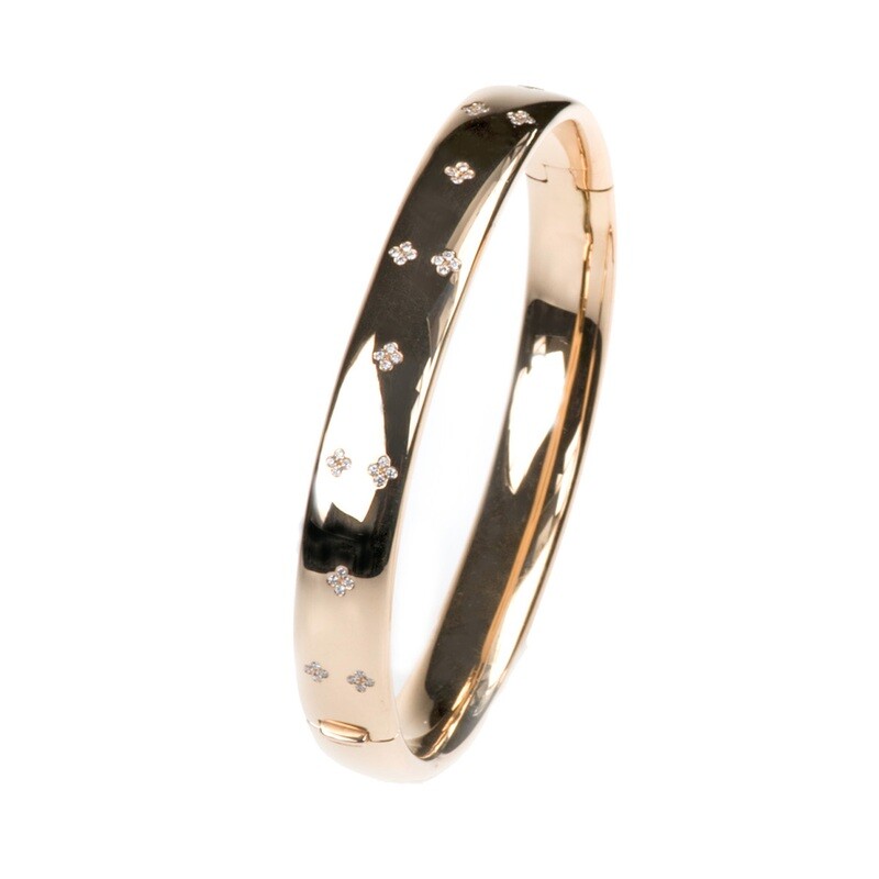 Matthia's & Claire Bangle Bracelet  Dreams MC 271 ROSE BR.0.19