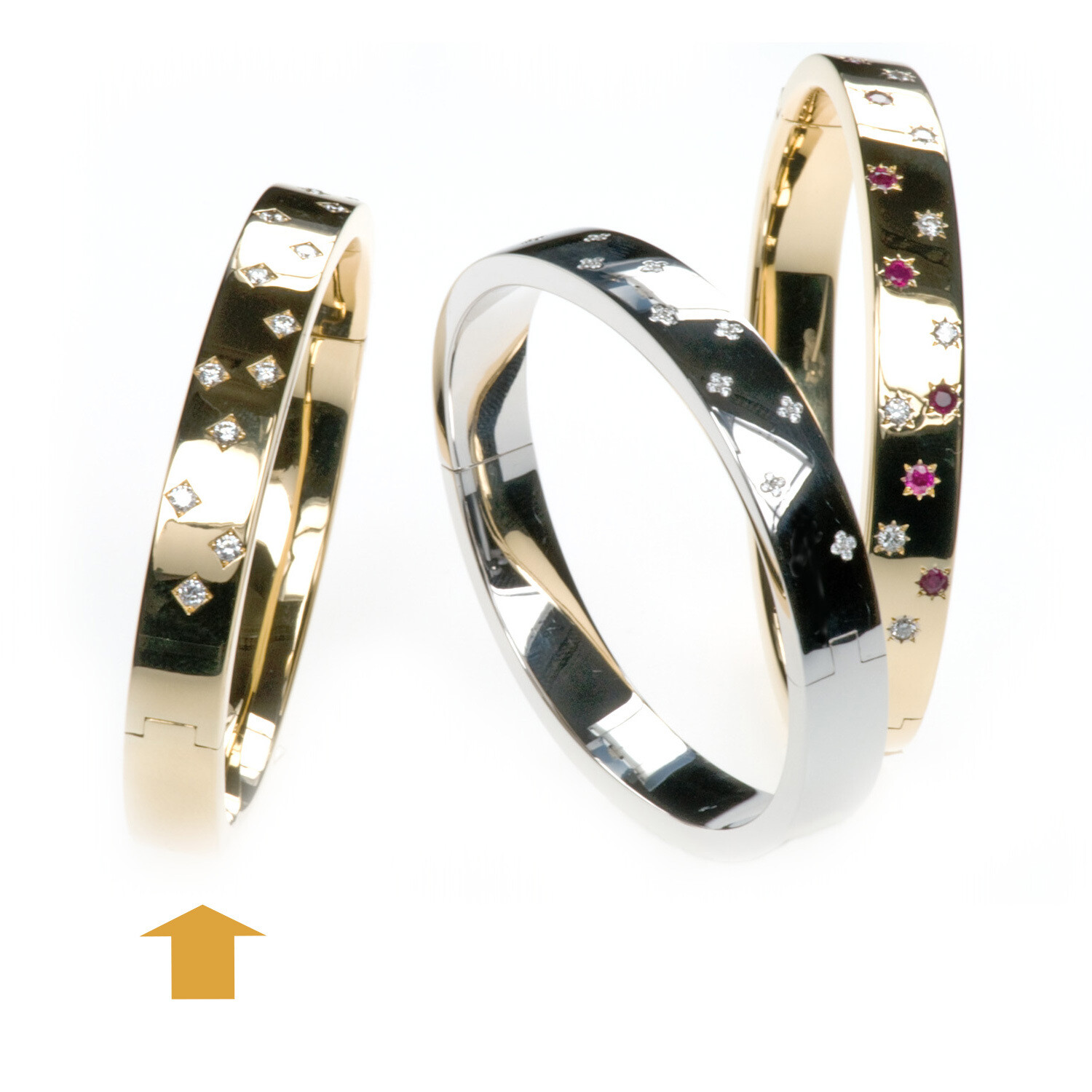 Matthia's & Claire Bangle Bracelet  Dreams OE 3429 5 BR.0.75 CARRE