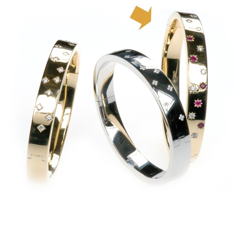 Matthia's & Claire Bangle Bracelet  Dreams OE 3429 5 BR.0.39 RUB.0.73