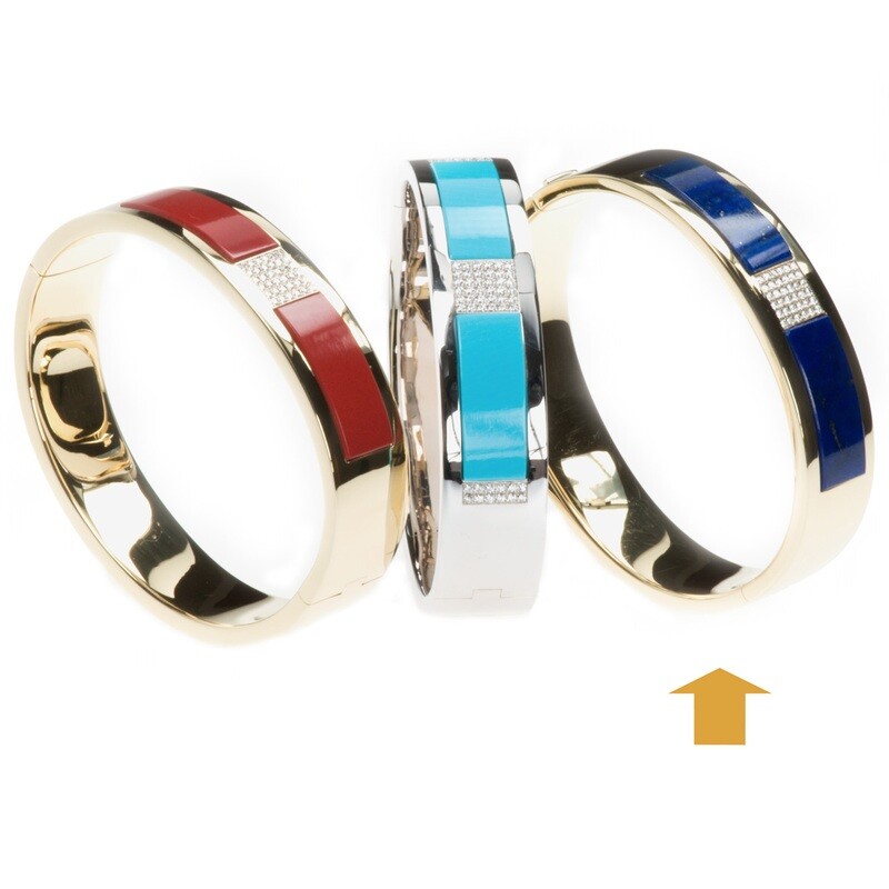 Matthia's & Claire Bangle Bracelet  Dreams MC 280 LAPIS BR.0.26