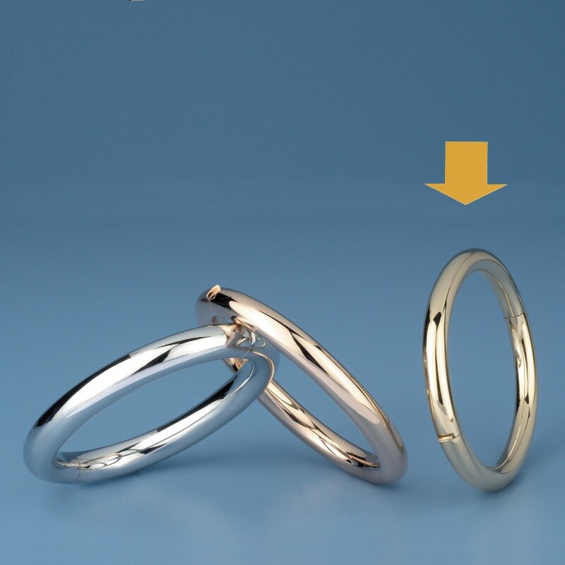 Bangles Oval shape - round tube OE 3407