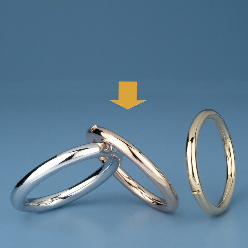 Bangles Oval shape - round tube OE 3406