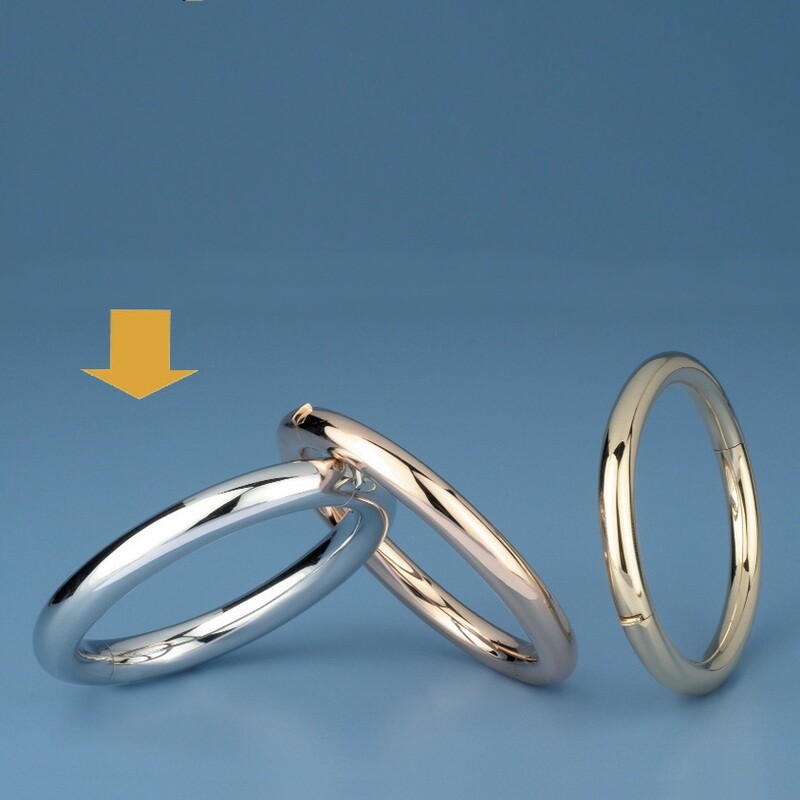 Bangles Oval shape - round tube OE 3421