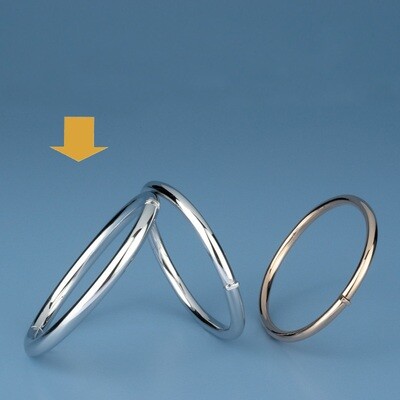Bangles Oval shape - round tube OE 1226 Bangles Oval shape - round tube OE 1226