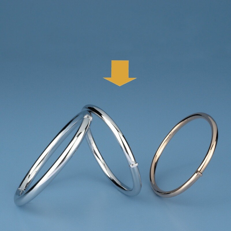 Bangles Oval shape - round tube OE 1227