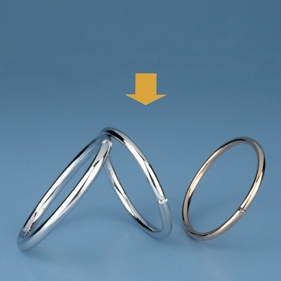 Bangles Oval shape - round tube OE 1227 Bangles Oval shape - round tube OE 1227