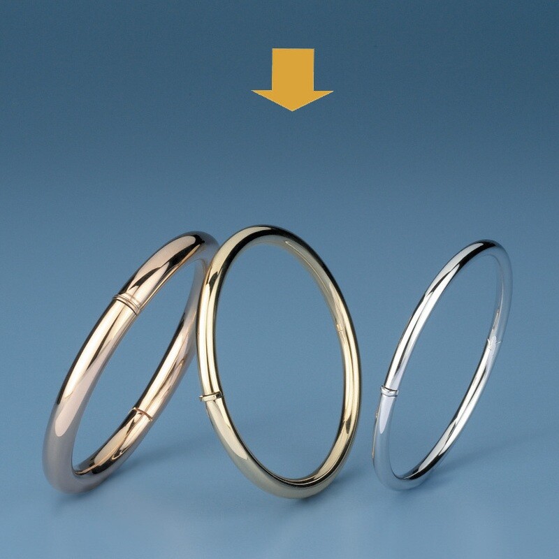 Bangles round shape - round tube OE 3408
