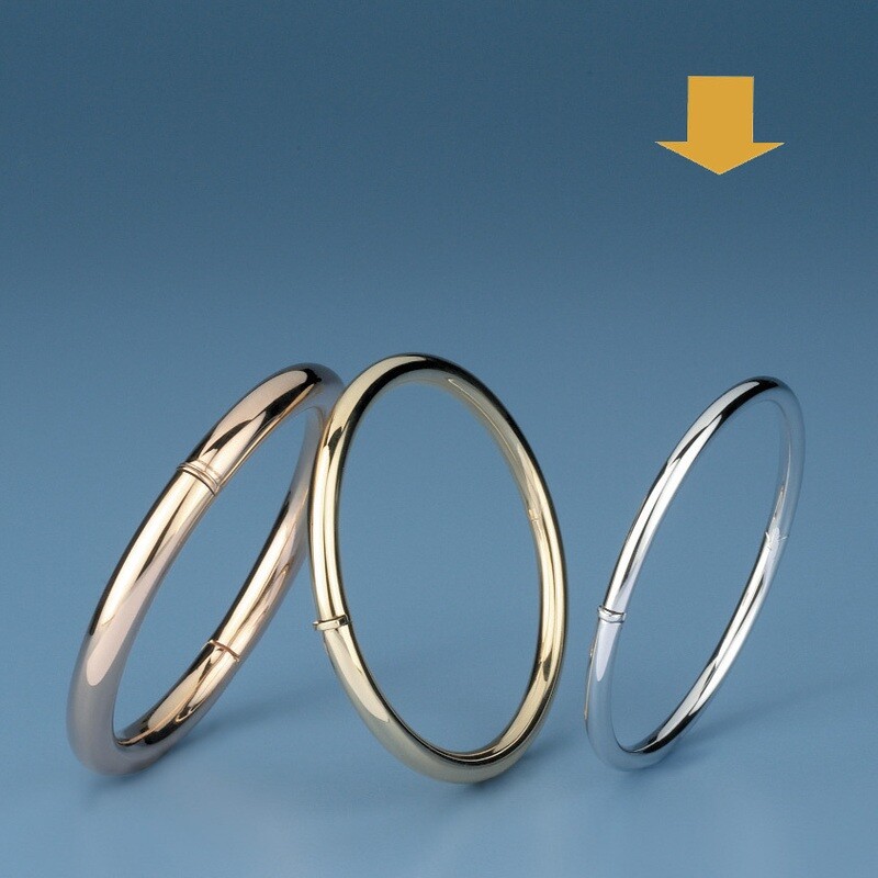 Bangles round shape - round tube OE 1185