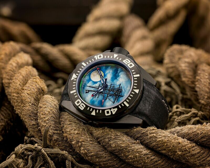 Sailing in the Night Sky Piece Unique
