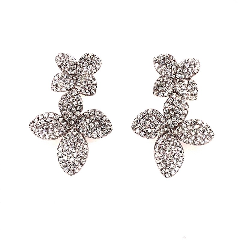 Flower earrings
