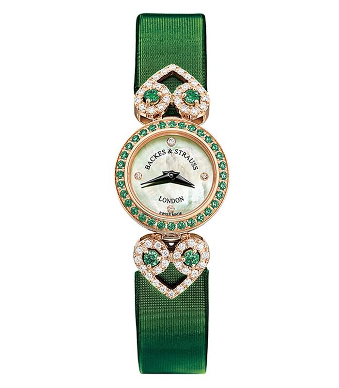 Backes & Strauss Miss Victoria Emerald Green Backes & Strauss Miss Victoria Emerald Green