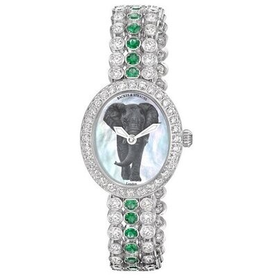 Backes & Strauss GREEN AFRICAN ELEPHANT Backes & Strauss GREEN AFRICAN ELEPHANT