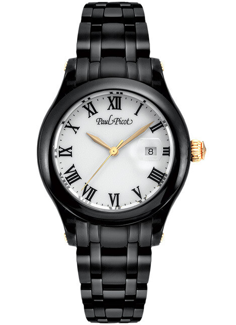 Paul Picot Saint-Tropez 31 mm Black PVD P2693.SNL.4000N.1111