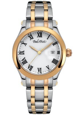 Paul Picot Saint-Tropez 31 mm Steel and Pink Gold  P2693.SRL.4004.1111
