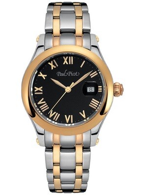 Paul Picot Saint-Tropez 31 mm Steel and Pink Gold  P2693.SRL.4004.3204