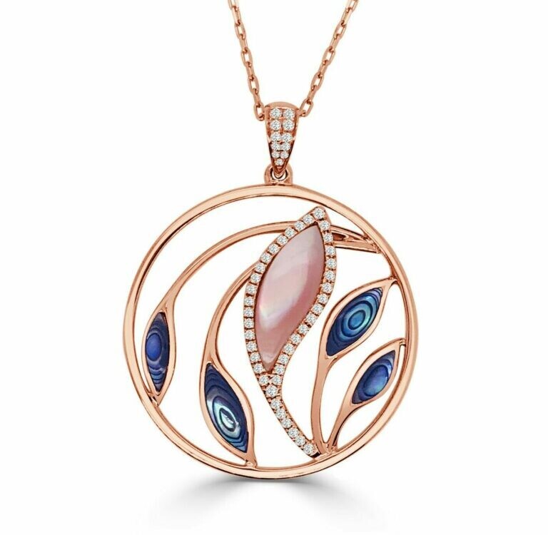 Abelone and rose gold