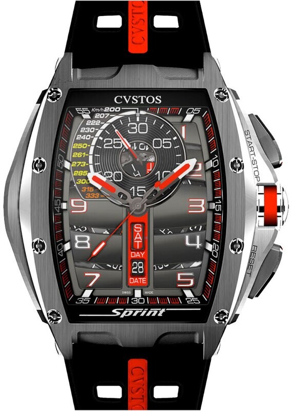 Cvstos Chrono Sprint Titanium / Red
