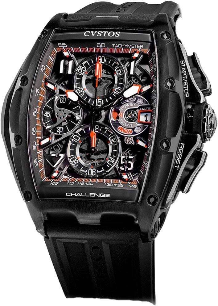 Cvstos Chrono Black Steel / Black-Red