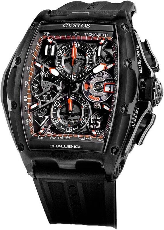 Cvstos Chrono Black Steel / Black-Red