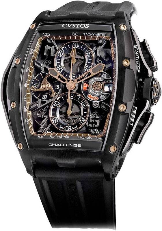 Cvstos Chrono Black Steel / Black-5N