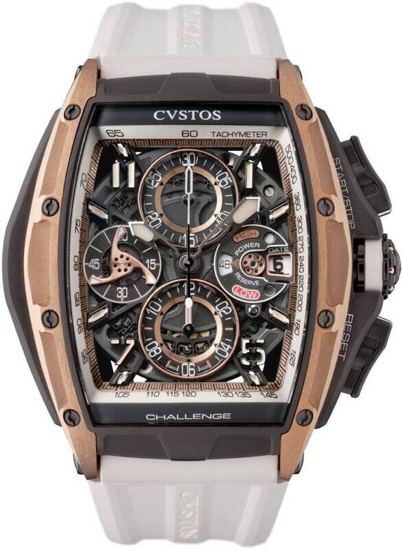 Cvstos Chrono 5N Red Gold Black Titanium / White