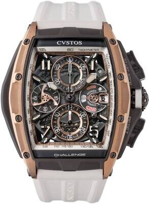 Cvstos Chrono 5N Red Gold Black Titanium / White Cvstos Chrono 5N Red Gold Black Titanium / White